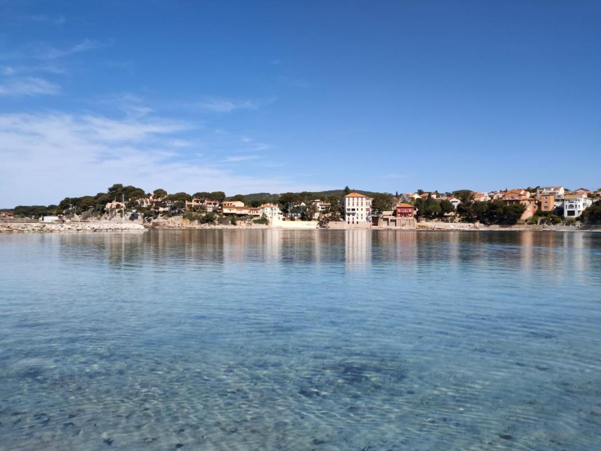 Joli Studio Les Pieds Dans L Eau Avec Place De Parking Gratuite Bandol Exteriör bild